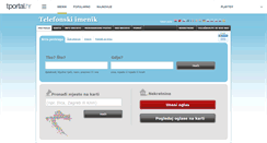 Desktop Screenshot of imenik-test.t-com.hr